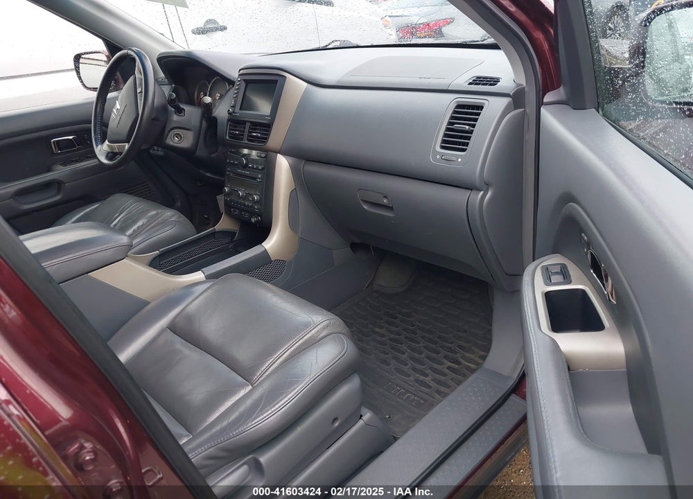 2007 HONDA PILOT EX-L VIN: 5FNYF18797B019313