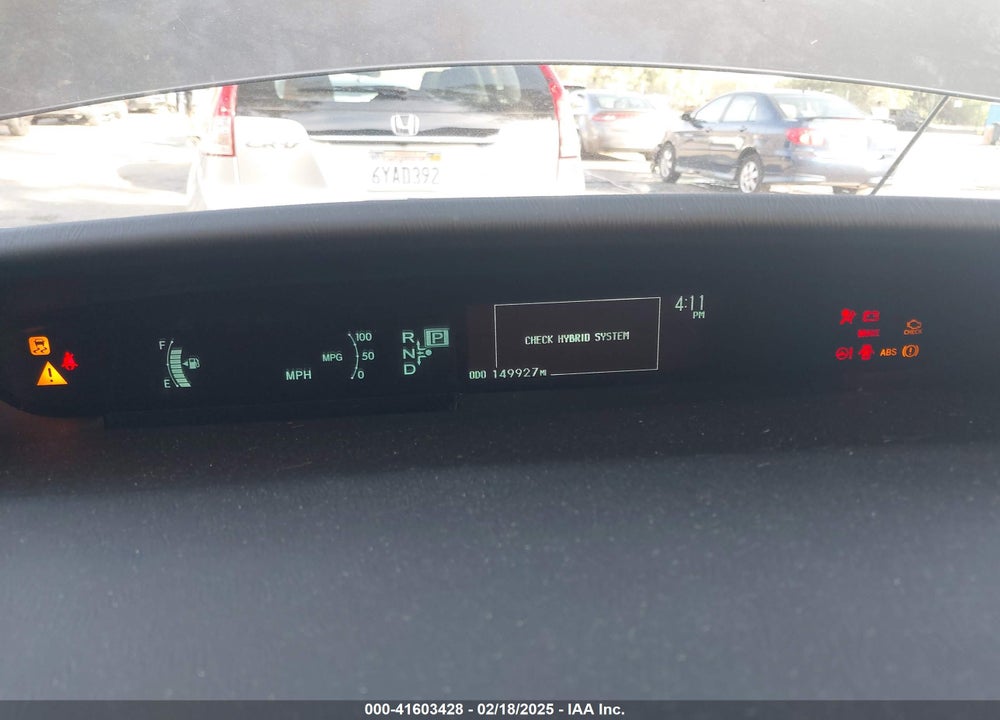 2011 TOYOTA PRIUS VIN: JTDKN3DU3B5321674