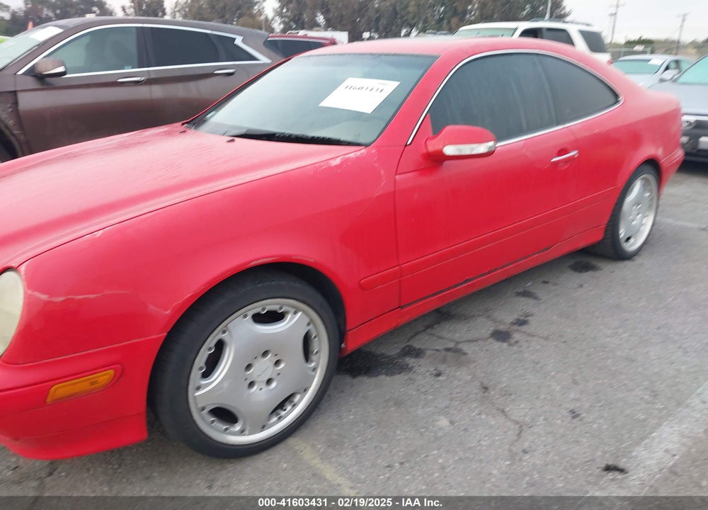 2001 MERCEDES-BENZ CLK 320 VIN: WDBLJ65G31F180395