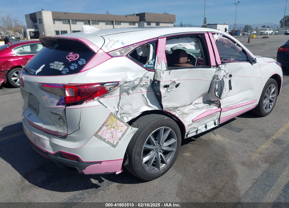 2022 ACURA RDX TECHNOLOGY PACKAGE VIN: 5J8TC1H58NL007974