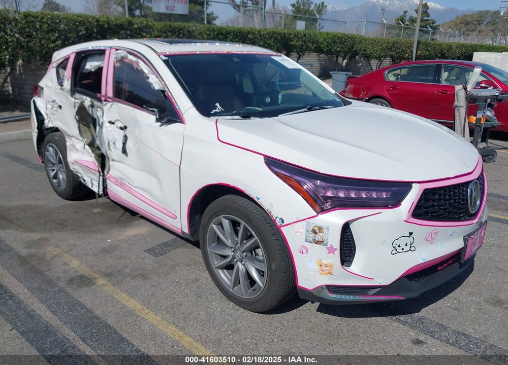 2022 ACURA RDX TECHNOLOGY PACKAGE VIN: 5J8TC1H58NL007974