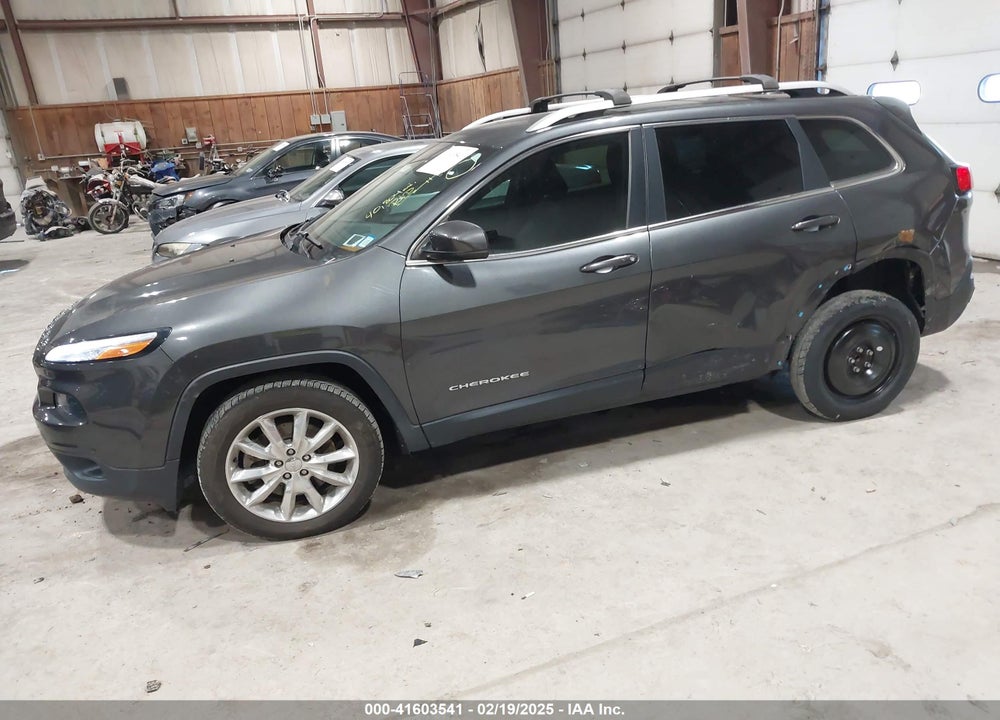 2016 JEEP CHEROKEE LIMITED VIN: 1C4PJLDB6GW177068