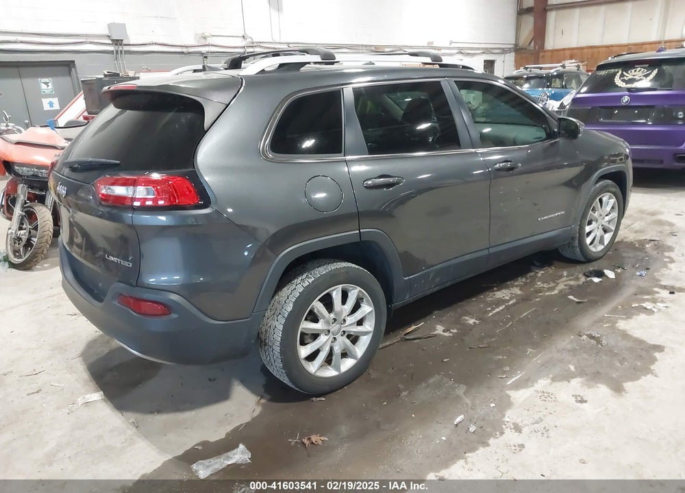 2016 JEEP CHEROKEE LIMITED VIN: 1C4PJLDB6GW177068
