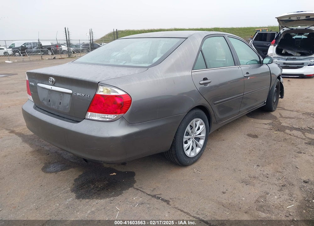 2005 TOYOTA CAMRY LE VIN: 4T1BE32K05U967181