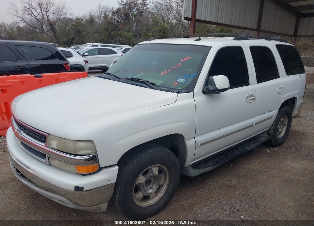 2003 CHEVROLET TAHOE LT VIN: 1GNEC13ZX3R289151