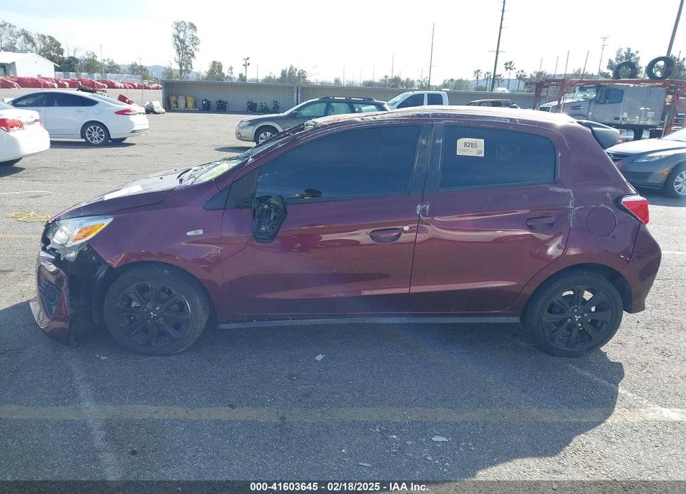 2022 MITSUBISHI MIRAGE VIN: ML32AWHJ8NH001625