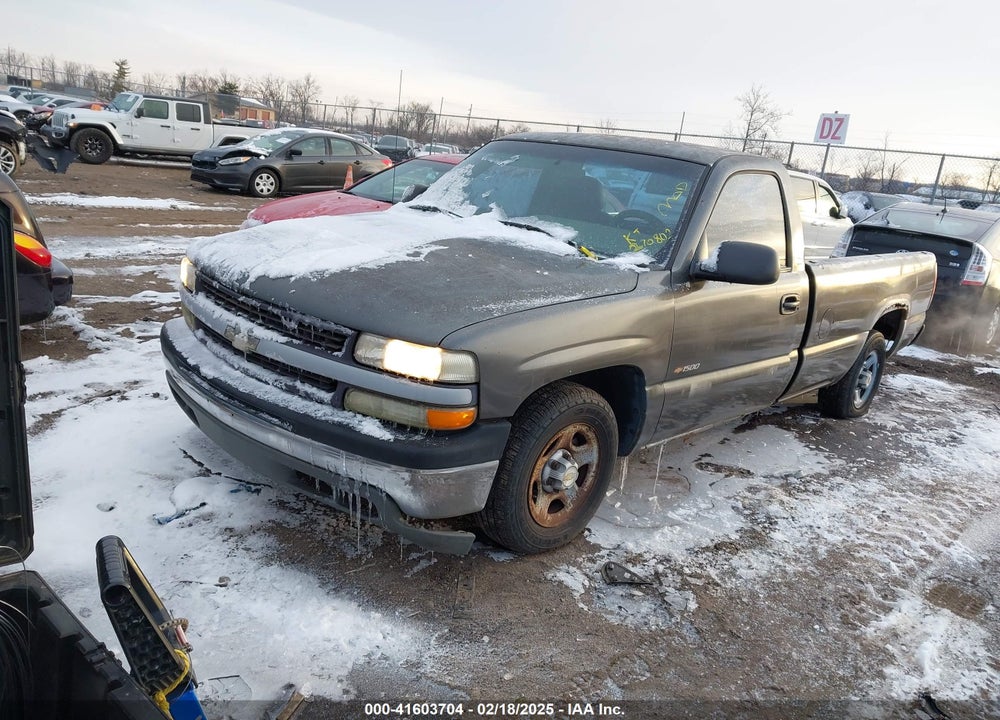 2002 CHEVROLET SILVERADO 1500 COMMERCIAL VIN: 1GCEC14W52Z150878