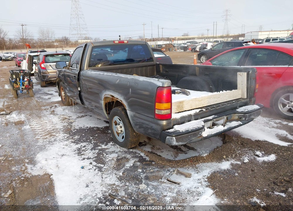 2002 CHEVROLET SILVERADO 1500 COMMERCIAL VIN: 1GCEC14W52Z150878