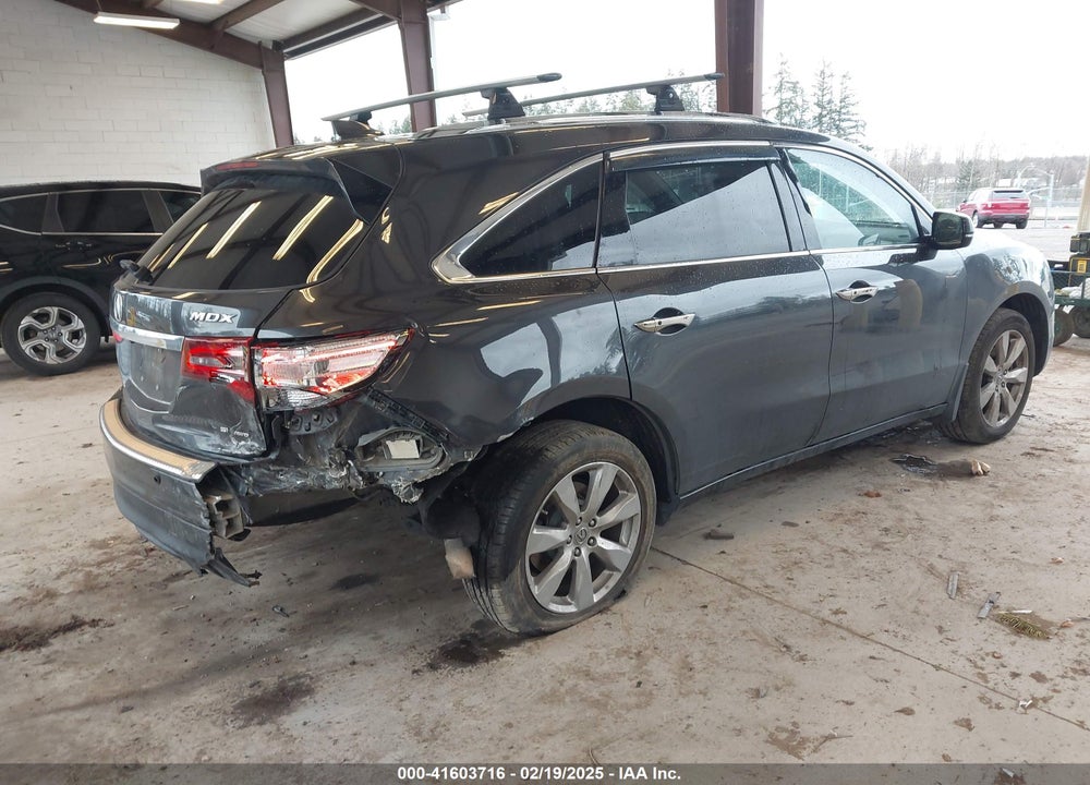 2014 ACURA MDX ADVANCE PKG W/ENTERTAINMENT PKG VIN: 5FRYD4H81EB034125