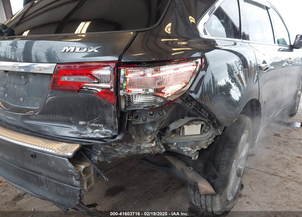 2014 ACURA MDX ADVANCE PKG W/ENTERTAINMENT PKG VIN: 5FRYD4H81EB034125