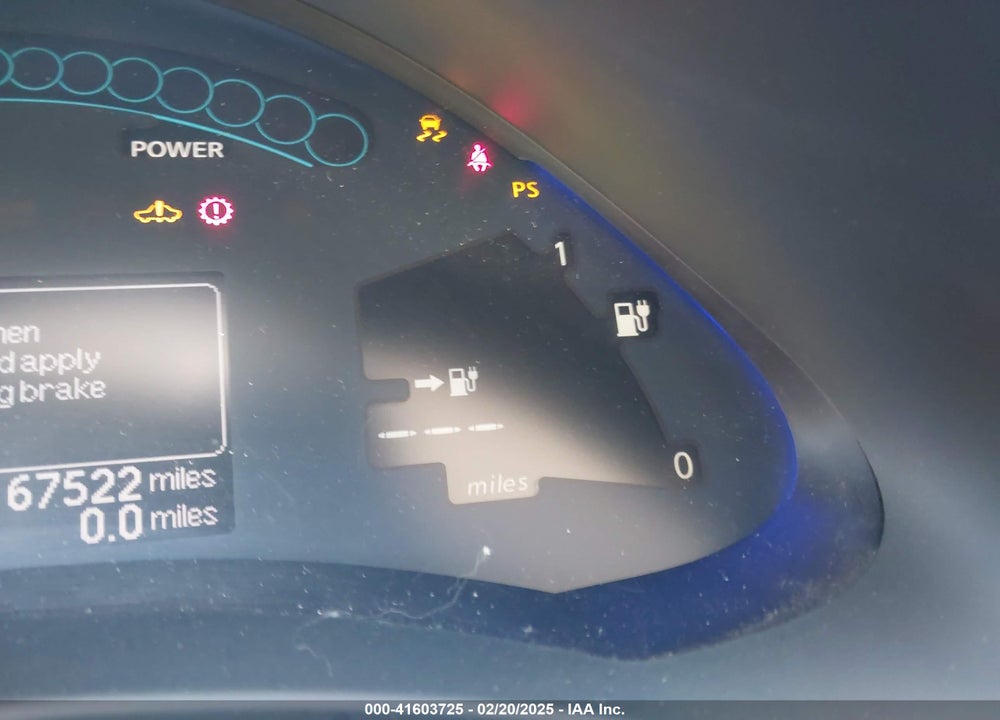 2013 NISSAN LEAF VIN: 1N4AZ0CP8DC424037