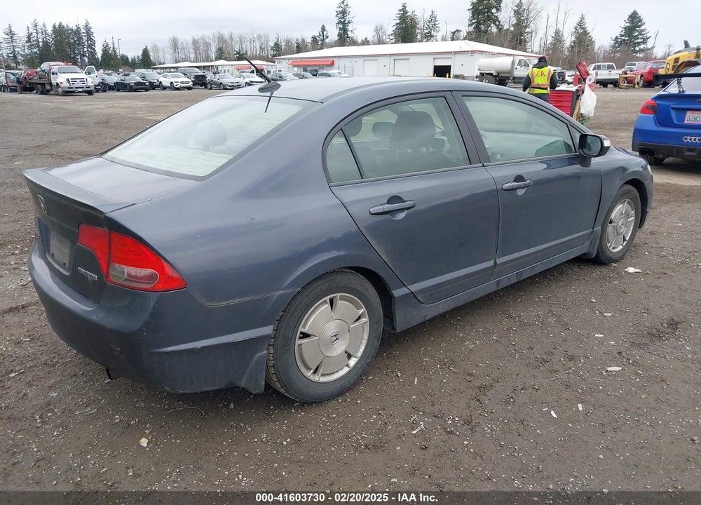 2008 HONDA CIVIC HYBRID VIN: JHMFA36288S008556