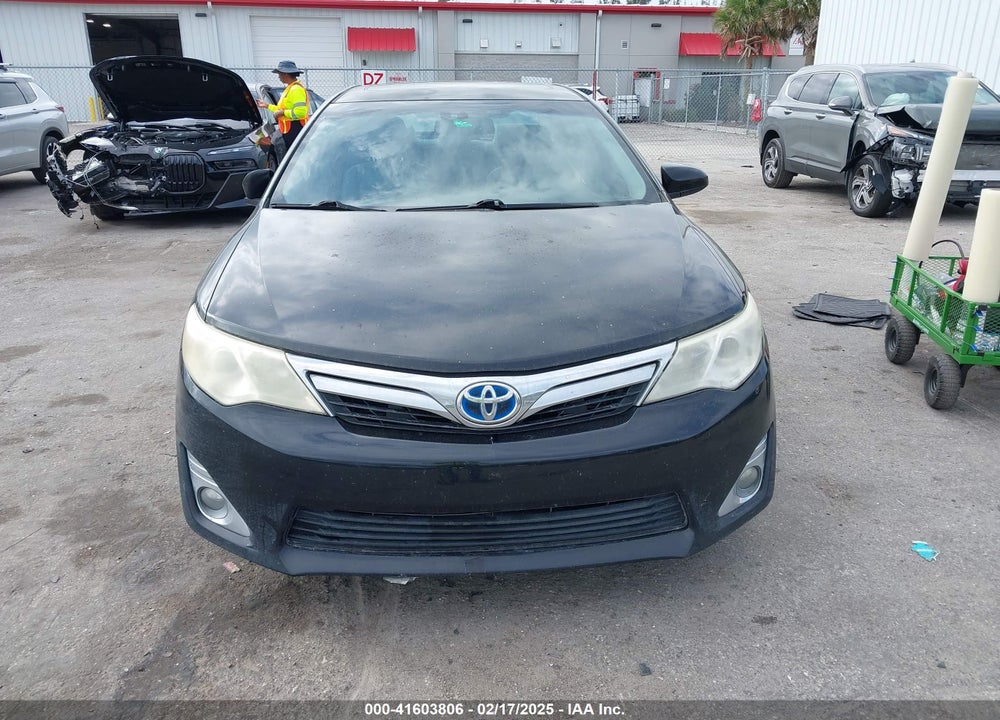 2012 TOYOTA CAMRY HYBRID XLE VIN: 4T1BD1FK4CU018876