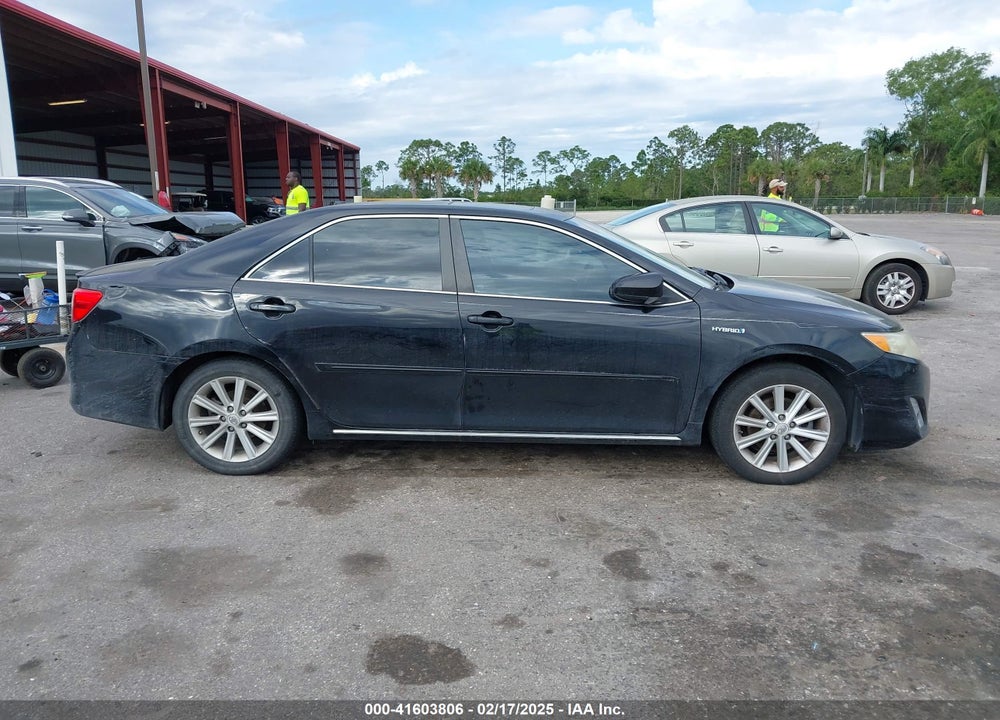 2012 TOYOTA CAMRY HYBRID XLE VIN: 4T1BD1FK4CU018876