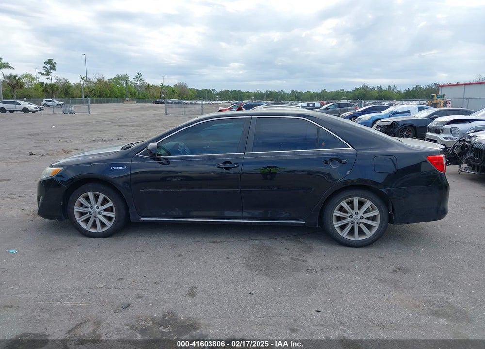 2012 TOYOTA CAMRY HYBRID XLE VIN: 4T1BD1FK4CU018876