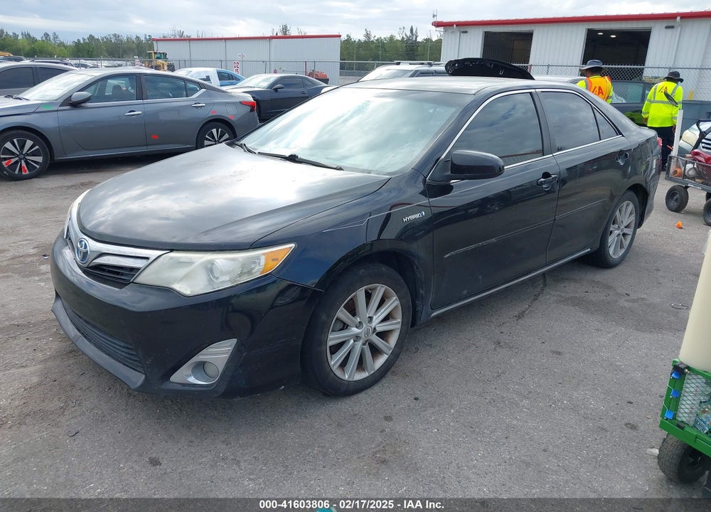 2012 TOYOTA CAMRY HYBRID XLE VIN: 4T1BD1FK4CU018876