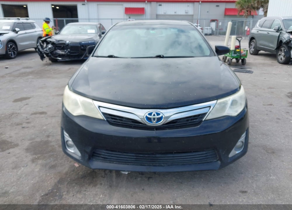2012 TOYOTA CAMRY HYBRID XLE VIN: 4T1BD1FK4CU018876