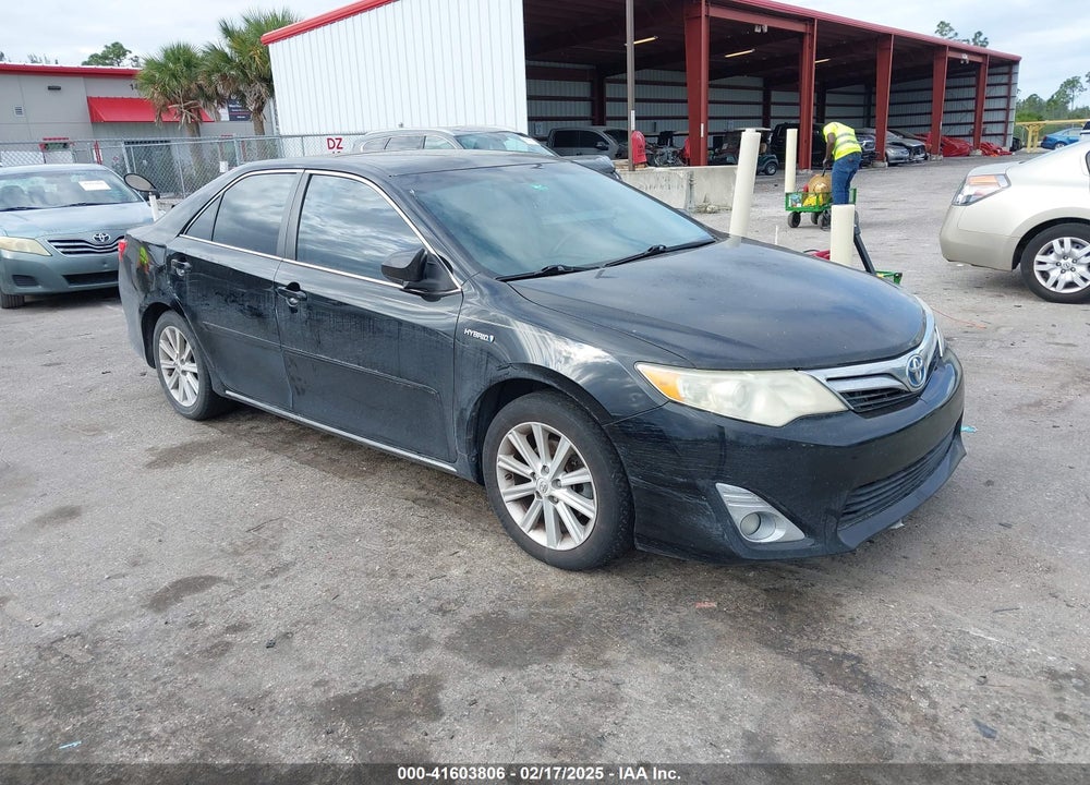 2012 TOYOTA CAMRY HYBRID XLE VIN: 4T1BD1FK4CU018876