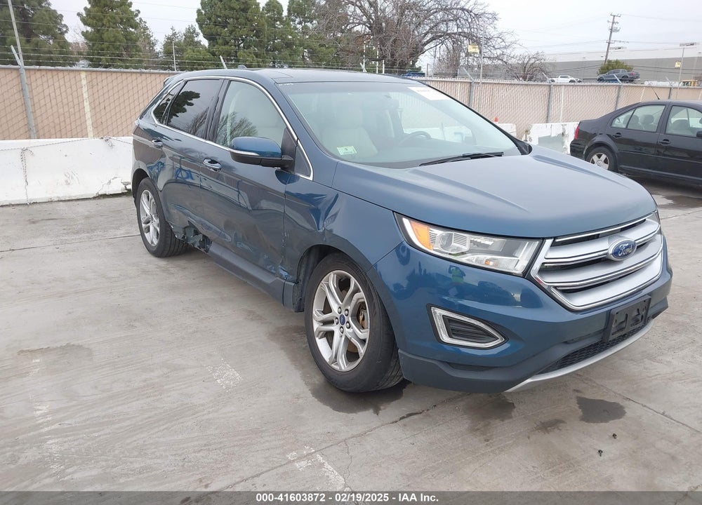 2016 FORD EDGE TITANIUM VIN: 2FMPK4K93GBC08499