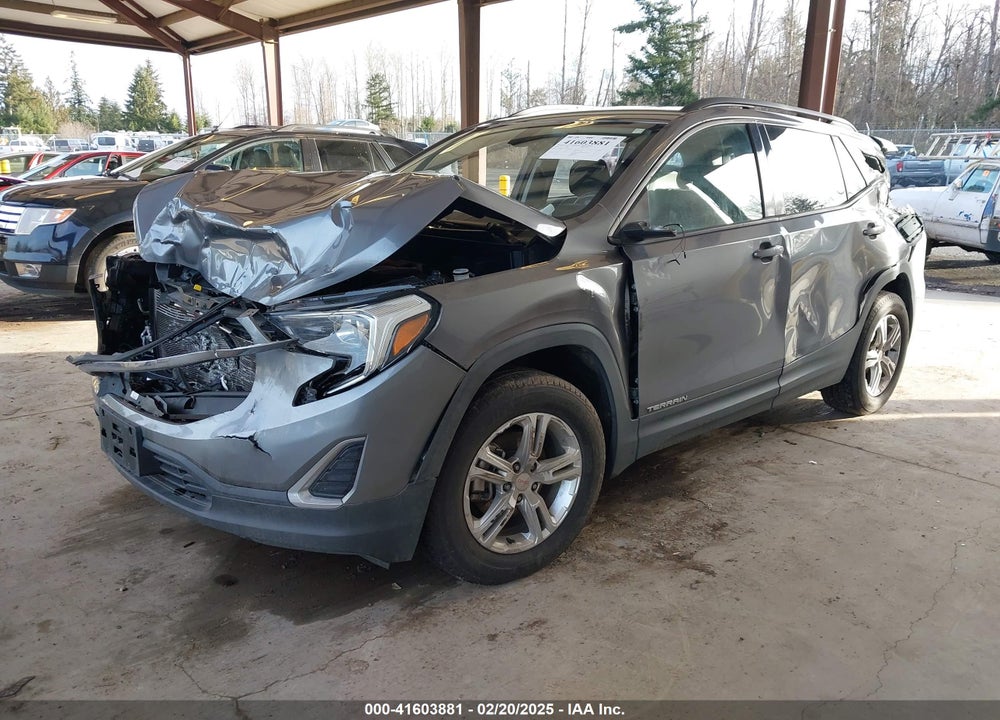 2018 GMC TERRAIN VIN: 3GKALNEU1JL186757