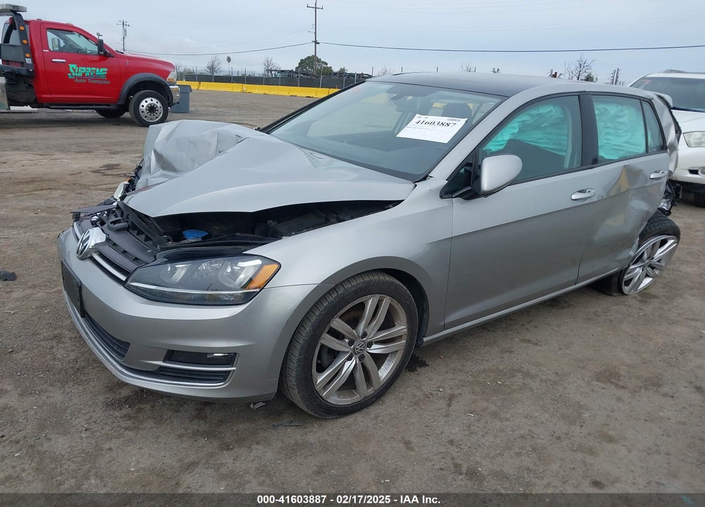 2015 VOLKSWAGEN GOLF VIN: 3VW217AU5FM102896