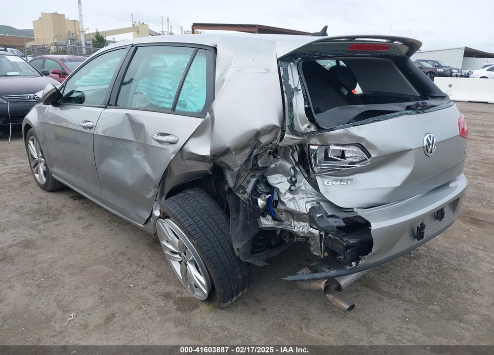 2015 VOLKSWAGEN GOLF VIN: 3VW217AU5FM102896
