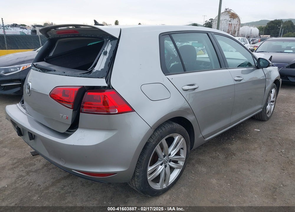 2015 VOLKSWAGEN GOLF VIN: 3VW217AU5FM102896