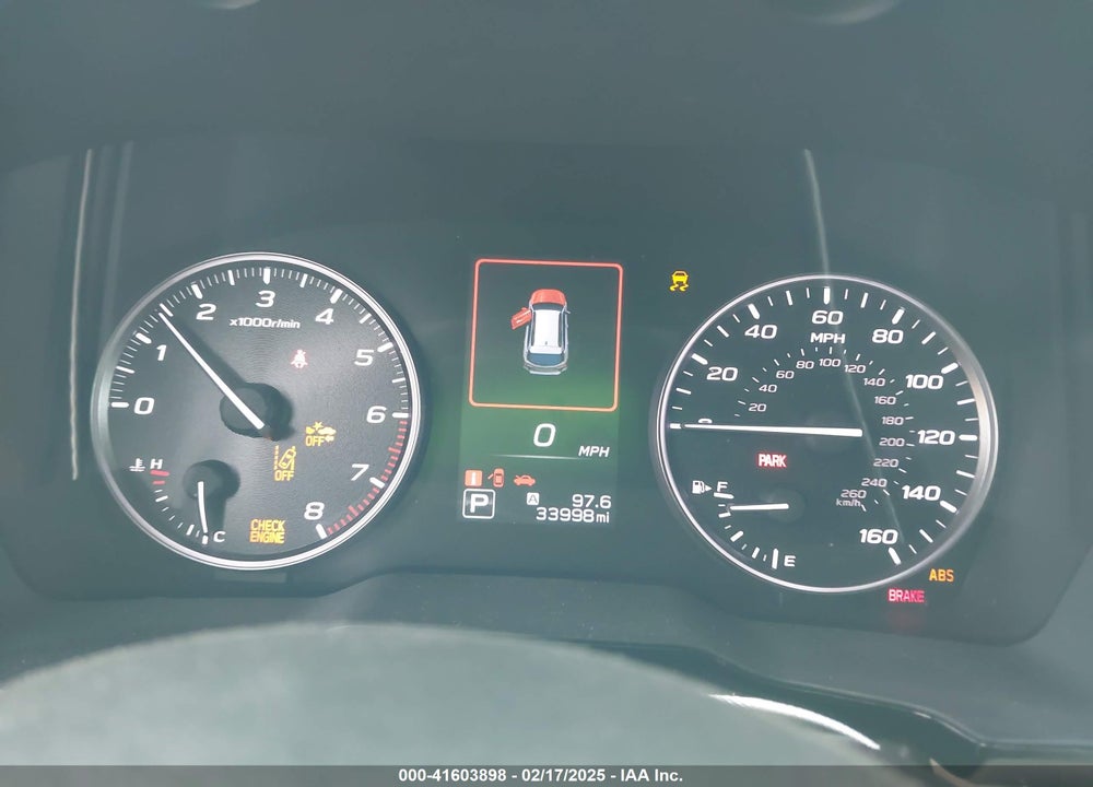 2020 SUBARU OUTBACK VIN: 4S4BTAEC9L3219501