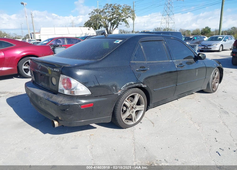 2004 LEXUS IS 300 VIN: JTHBD192140092389
