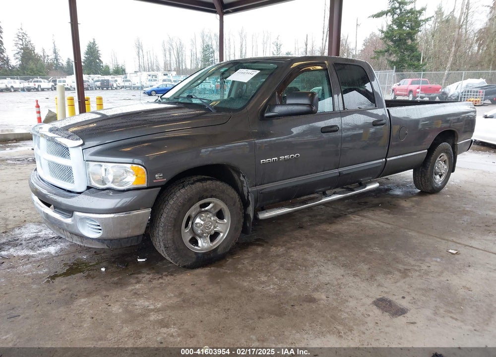 2004 DODGE RAM 2500 SLT/LARAMIE VIN: 3D7KA28C04G188560