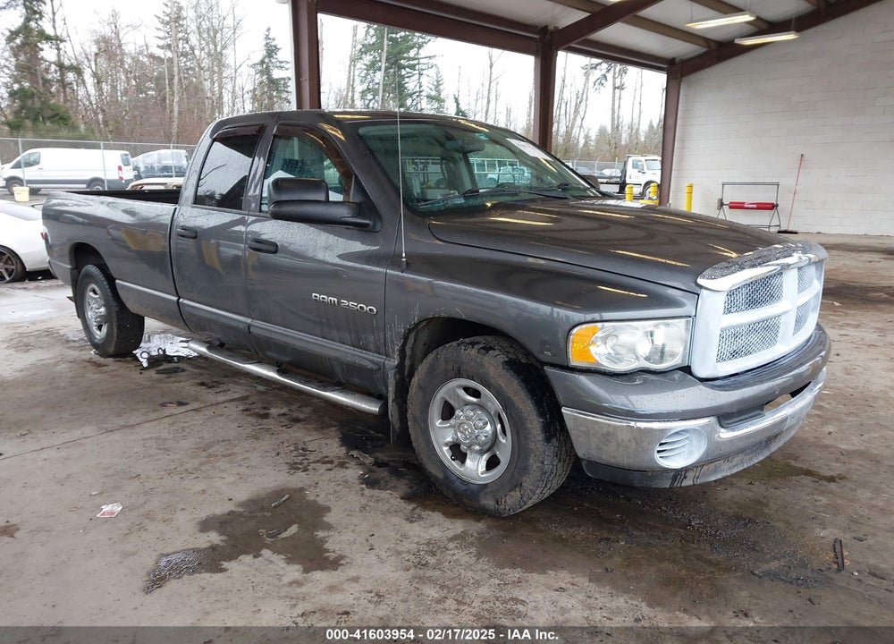 2004 DODGE RAM 2500 SLT/LARAMIE VIN: 3D7KA28C04G188560