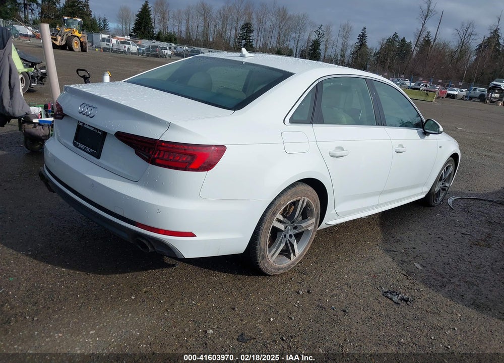 2018 AUDI A4 VIN: WAUENAF49JN004931