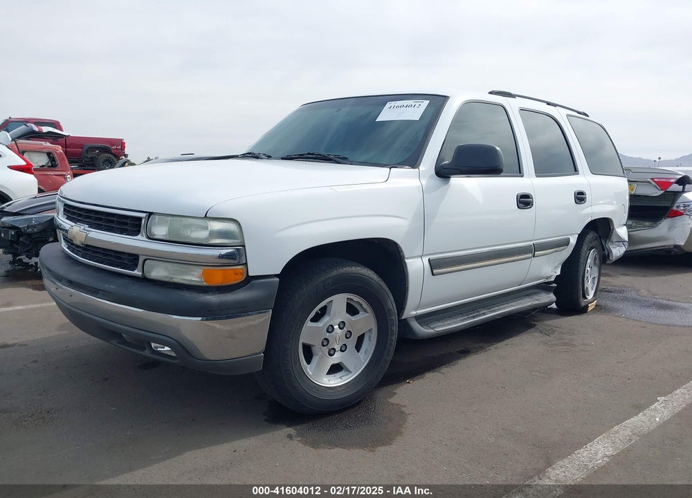 2004 CHEVROLET TAHOE LS VIN: 1GNEC13V54R307649