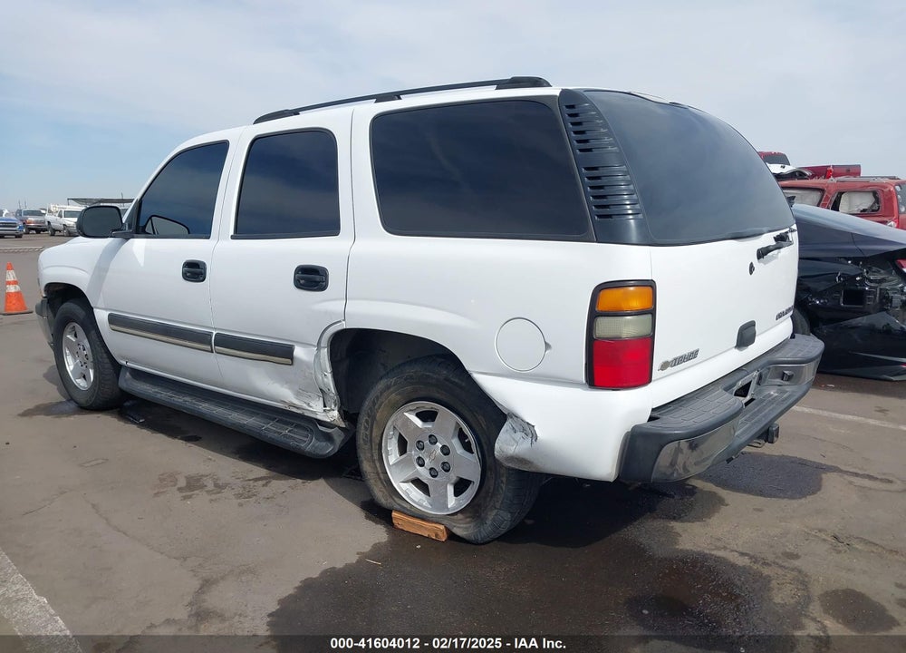 2004 CHEVROLET TAHOE LS VIN: 1GNEC13V54R307649