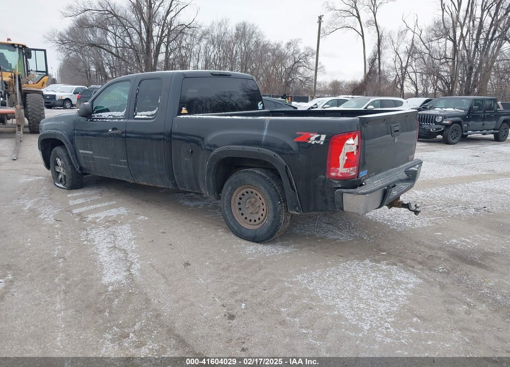 2009 GMC SIERRA 1500 VIN: 1GTEK29099Z296837