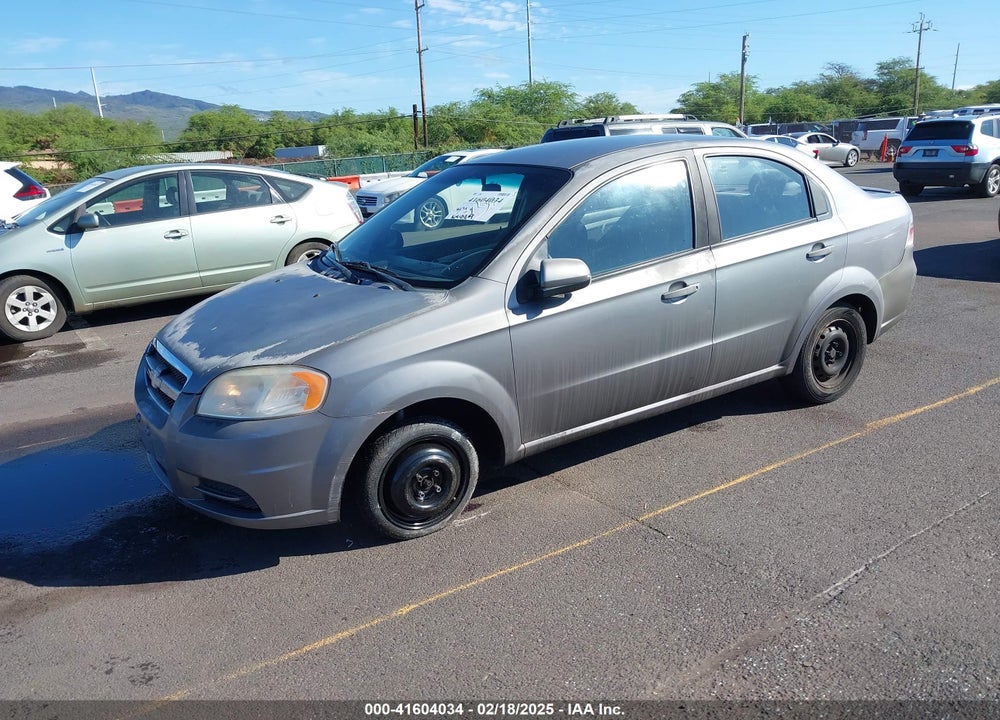2010 CHEVROLET AVEO VIN: KL1TD5DE9AB109462