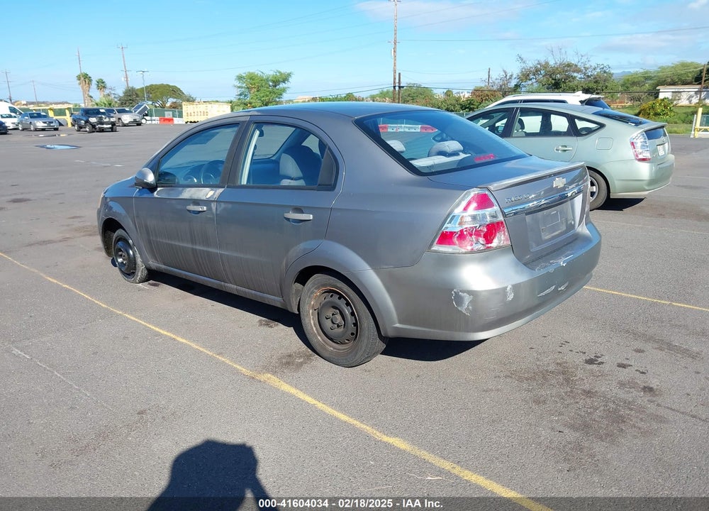 2010 CHEVROLET AVEO VIN: KL1TD5DE9AB109462