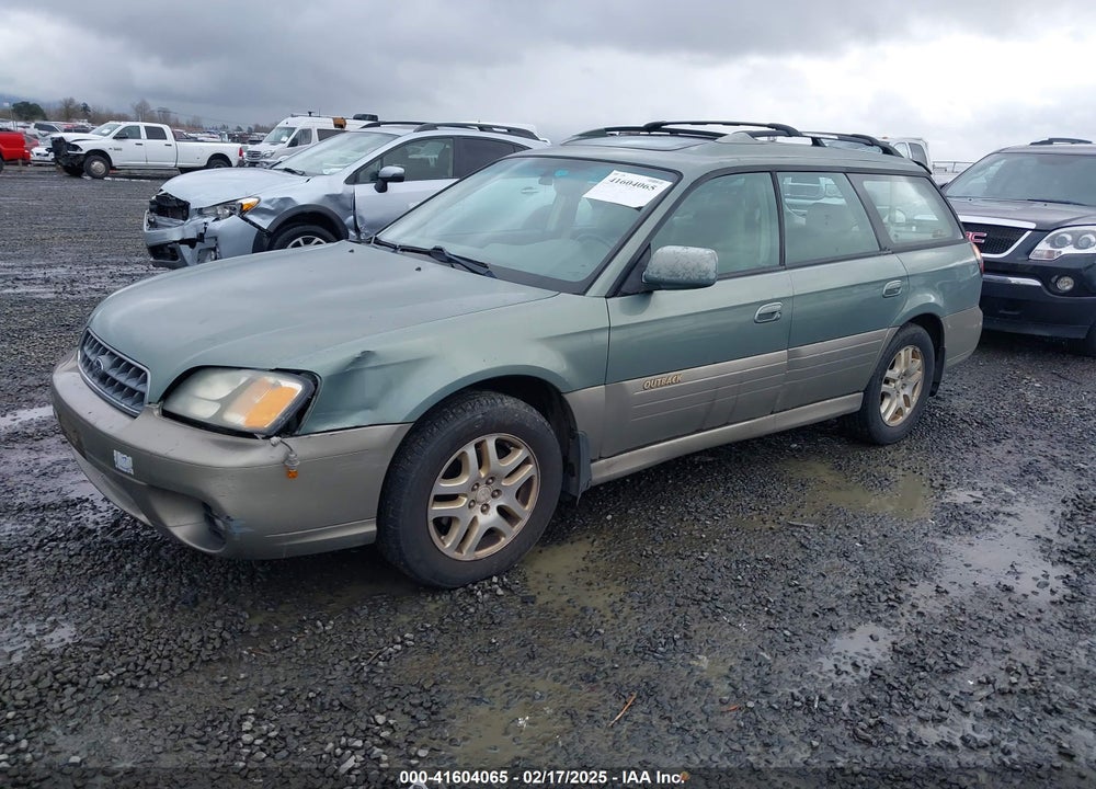 2003 SUBARU OUTBACK LIMITED VIN: 4S3BH686237649663
