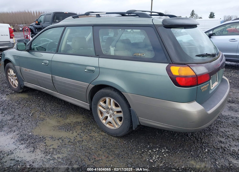 2003 SUBARU OUTBACK LIMITED VIN: 4S3BH686237649663