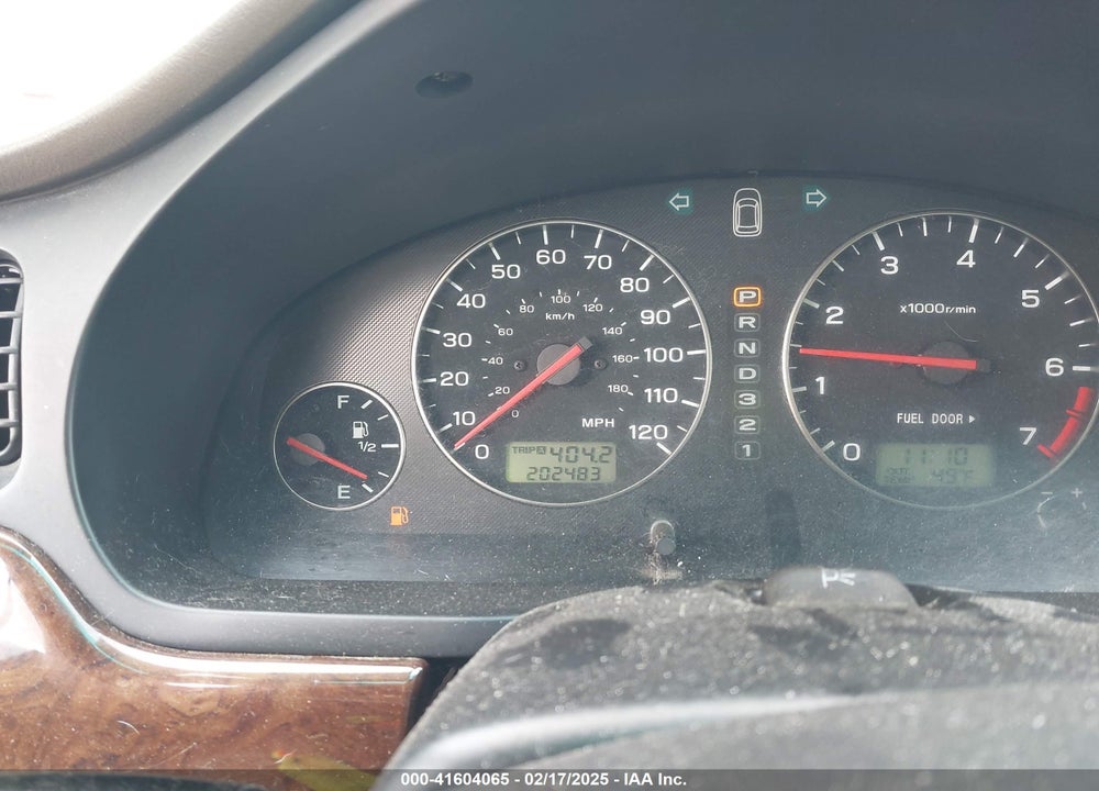 2003 SUBARU OUTBACK LIMITED VIN: 4S3BH686237649663