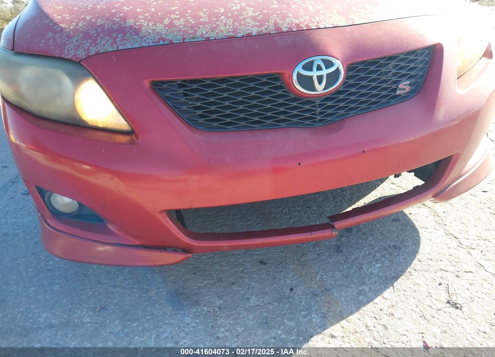 2009 TOYOTA COROLLA S VIN: 1NXBU40E19Z126272