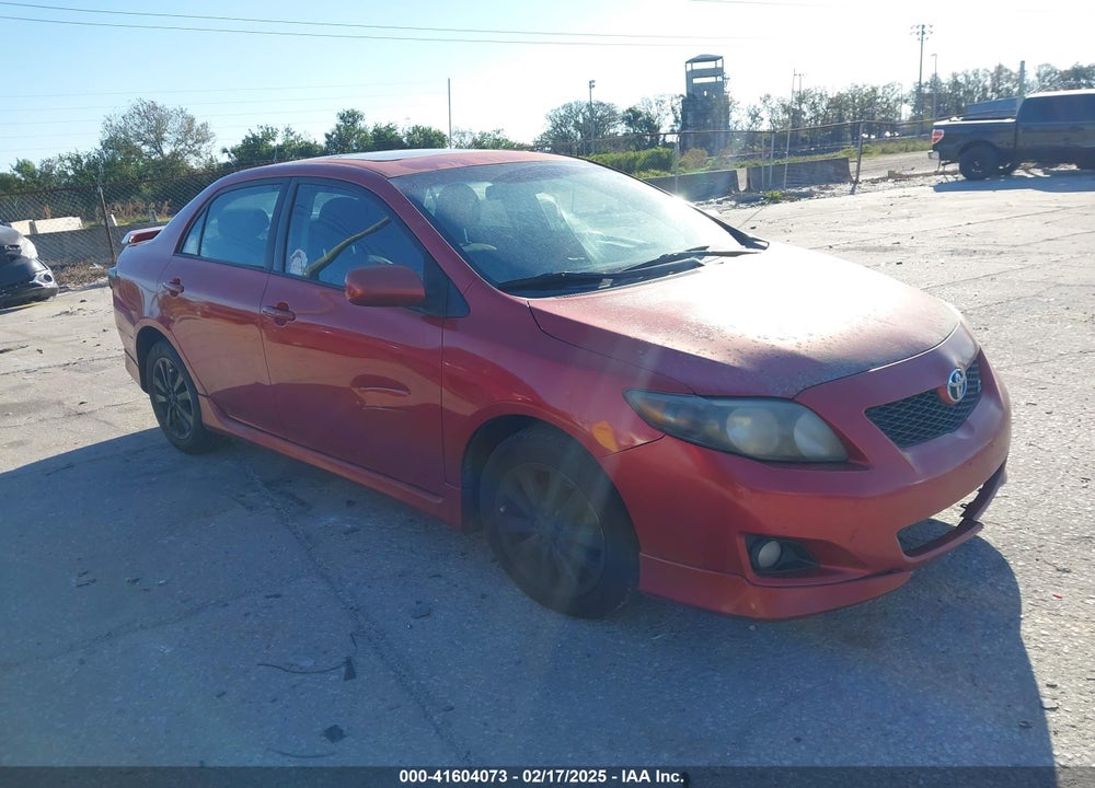 2009 TOYOTA COROLLA S VIN: 1NXBU40E19Z126272