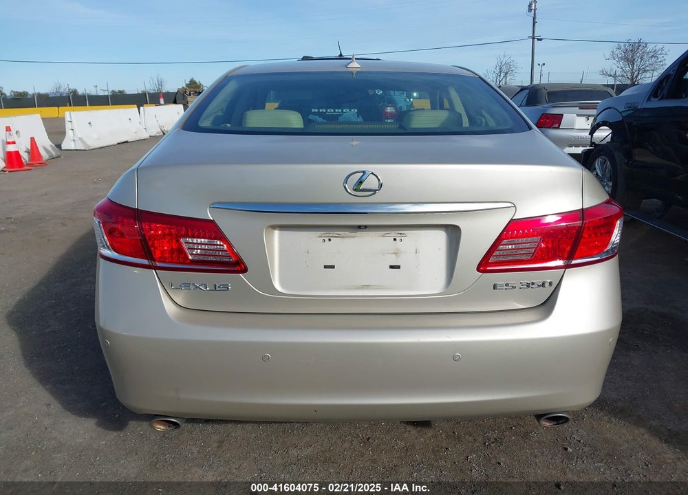 2010 LEXUS ES 350 VIN: JTHBK1EG0A2392593