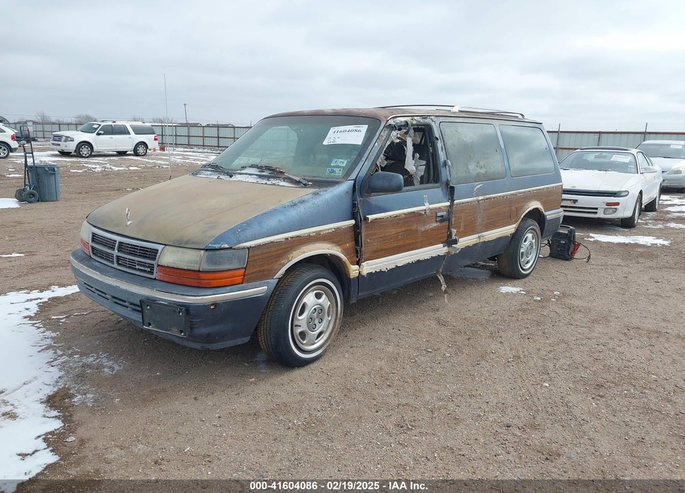 1991 DODGE GRAND CARAVAN LE VIN: 1B4GK54R4MX558183