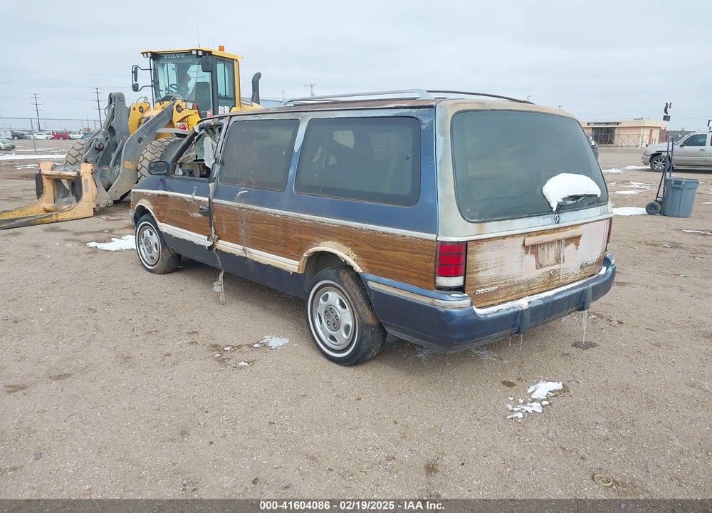 1991 DODGE GRAND CARAVAN LE VIN: 1B4GK54R4MX558183