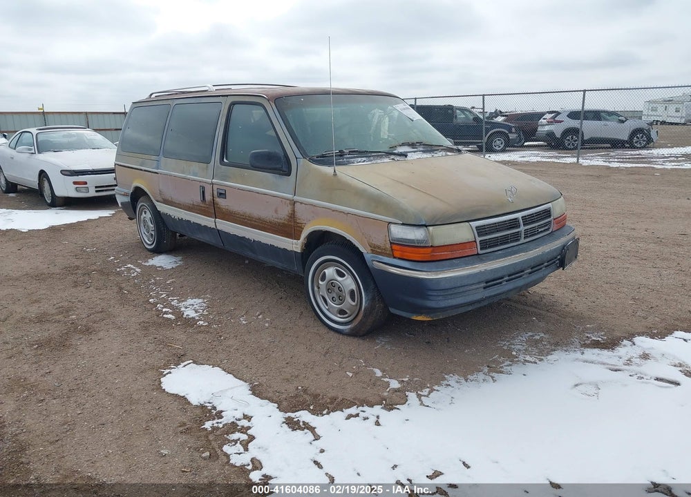 1991 DODGE GRAND CARAVAN LE VIN: 1B4GK54R4MX558183