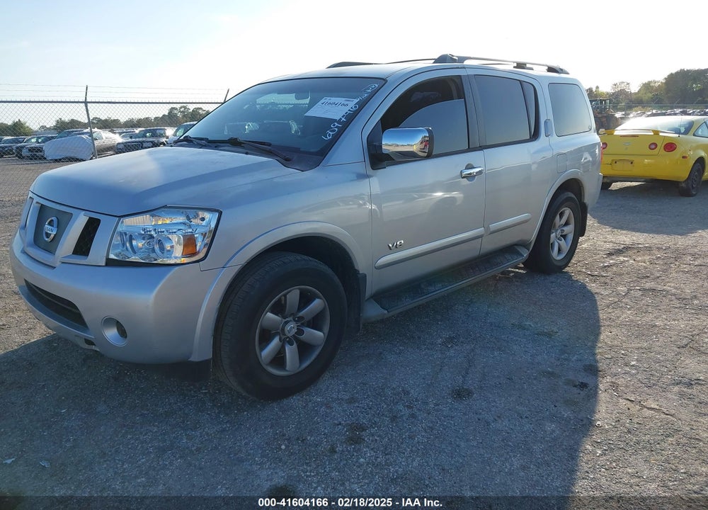 2008 NISSAN ARMADA SE VIN: 5N1BA08D68N609746
