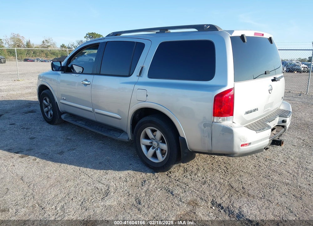 2008 NISSAN ARMADA SE VIN: 5N1BA08D68N609746