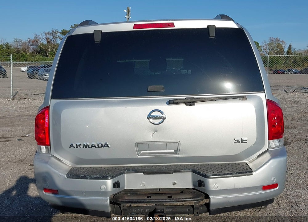 2008 NISSAN ARMADA SE VIN: 5N1BA08D68N609746