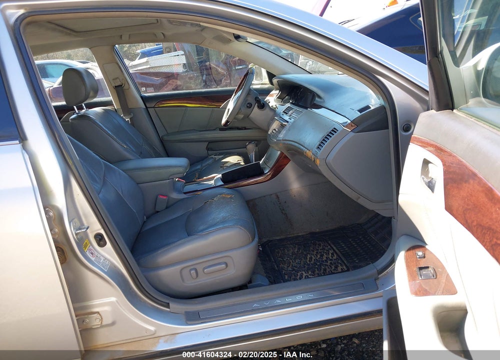 2008 TOYOTA AVALON VIN: 4T1BK36B98U257252